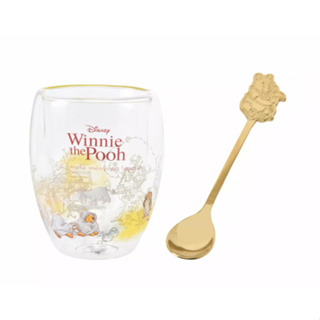 [ส่งตรงจากญี่ปุ่น] Disney Pooh &amp; Friends ชุดช้อนแก้ว ทนความร้อน Poohs Day 2023 Japan New