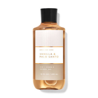 Bath &amp; Body Works VANILLA &amp; PALO SANTO Shower Gel 295ml. ของแท้