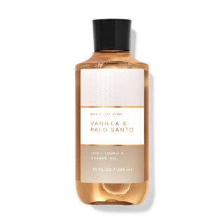 Bath &amp; Body Works VANILLA &amp; PALO SANTO Shower Gel 295ml. ของแท้