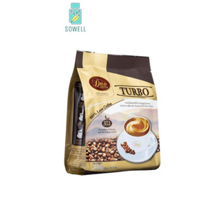 Dao Coffee Turbo ดาว คอฟฟี่ เทอร์โบคอฟฟี่มิกซ์ 3 in 1 นำ้หนักสุทธิ 500 กรัม (20 กรัม x 25 ซอง)