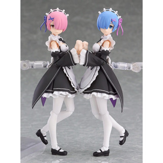 [พร้อมส่ง] (ขายคู่) figma 346 Rem &amp; 347 Ram - Re:ZERO -Starting Life in Another World-