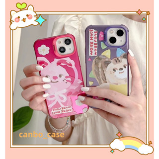 🎁ส่งของขวัญ🎁เคสไอโฟน สำหรับ 11 14 for iPhone Case 13 12 Pro Max น่ารัก แฟชั่น การพิมพ์ กันกระแทก เคสนิ่ม เคสโทรศัพท์