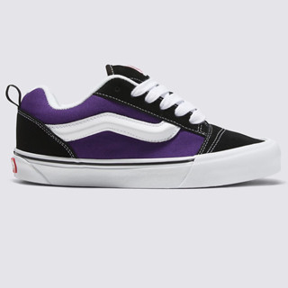 VANS KNU SKOOL 2 TONE BLACK PURPLE SNEAKERS สินค้ามีประกันแท้