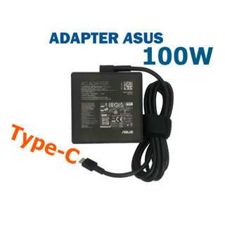 Asus Adapter ของแท้ 20V/5A 100W หัว USB Type-C สายชาร์จ เอซุส อะแดปเตอร์ อัสซุส