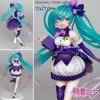 งานแท้ Taito Vocaloid Project Diva 3rd โวคาลอยด์ โปรเจกต์ดีวา Hatsune Miku ฮัตสึเนะ มิกุ ชุดเดรส Dress Suit Winter โมเดล