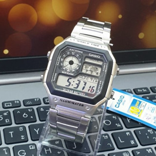 [ของแท้] Casio นาฬิกาข้อมือ รุ่น AE-1200WHD-1AVDF รับประกันศูนย์ CMG 1 ปี