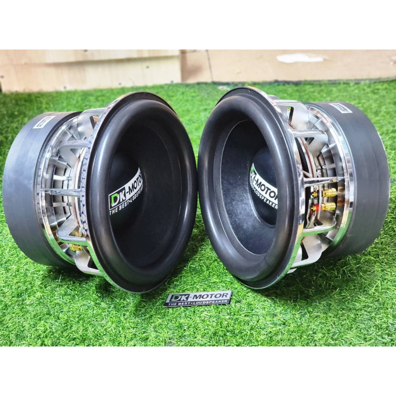 ซับ12นิ้ว ตัวแข่ง โม ตัวTop สุด DK MOTOR งานไทย แม่เหล็ก250mm หนา20mm 3ก้อน วอยส์89mm โครงหล่อTxลำโพ