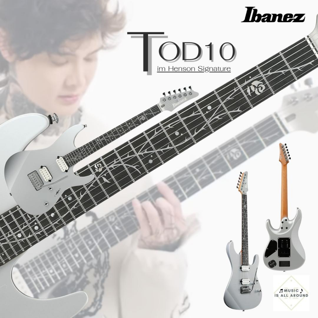กีต้าร์ไฟฟ้า IBANEZ รุ่น TOD10 Tim Henson (Polyphia) AZ Premium Sig. w/bag