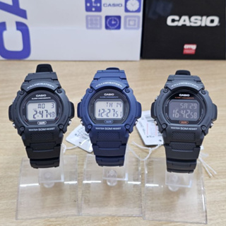 [ของแท้] Casio นาฬิกาข้อมือ รุ่น W-219H-1AV, W-219H-2AV, W-219H-2A2V, W-219H-4AV, W-219H-8BV