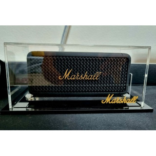 กล่องครอบลำโพง Marshall อะคริลิคใส ฐานสีดำ สำหรับรุ่น Emberton