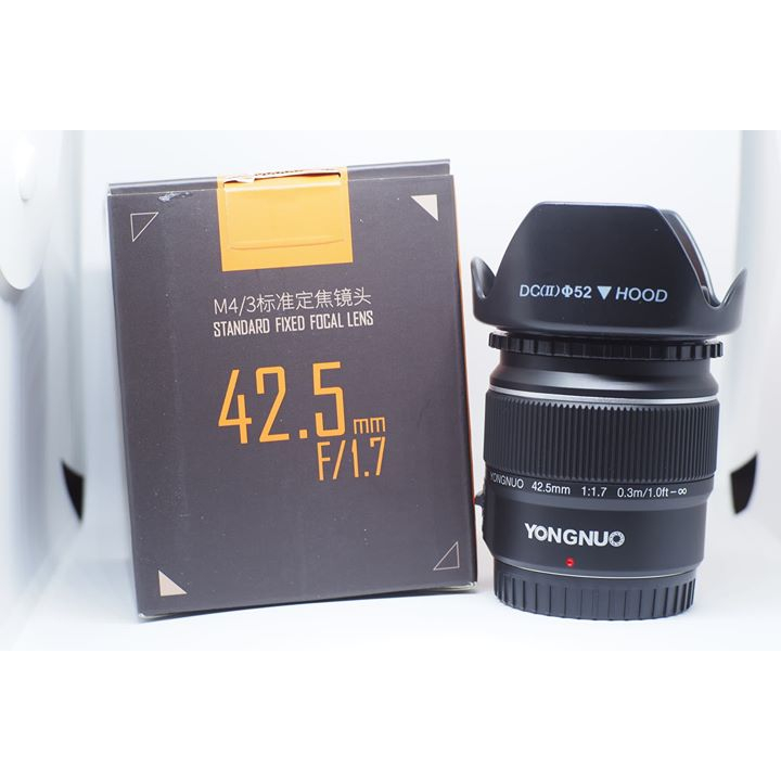 ฮูด Hood for YONGNUO YN42.5mm F1.7 YN25mm F1.7 Hood Lens for YN 42.5 YN25