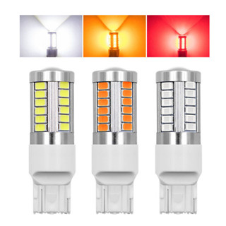 ไฟเลี้ยว ไฟถอย รุ่น T20 33SMD(ซิพ) ขั้วเสียบ 7440 (2หลอด) (18W) (สีส้ม-ชั่วเยื้อง) สีขาว สีไอซ์บลู