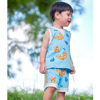 Mikaloveskids - T14  V-neck set