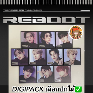 ✅พร้อมส่งทุกปก DIGIPACK เลือกปก อัลบั้ม TREASURE 2ND FULL ALBUM [REBOOT] (DIGIPACK VER.)