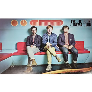 โปสเตอร์ Two Door Cinema Club วง ดนตรี รูป ภาพ ติดผนัง สวยๆ ภาพติดผนัง poster 34.5 x 23.5 นิ้ว (88 x 60 ซม.โดยประมาณ)