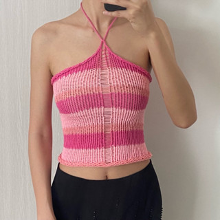 💝Hi Barbie - Knit tube top handmade💝