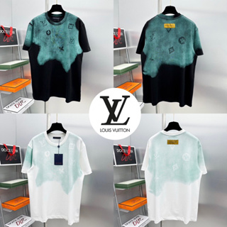 LOUIS VUITTON Unisex T-shirts 🖤🤍 เสื้อยืด LV 🏷️ Hiend 1:1 Cotton 💯 ส่งจากไทย 🇹🇭ร้านค้าจัดส่งไว