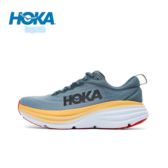 HOKA Bondi 8 Blue Gray ของแท้ 100%