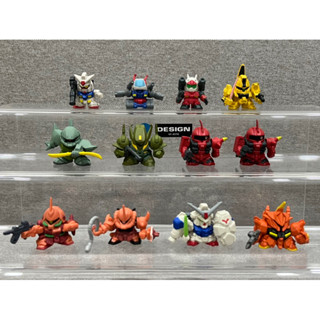 Gashapon SD Gundam Full Color กาชาปอง กันดั้มตัวเล็ก ชุดที่ 2 มือ 2 สภาพดี ไม่มีใบปิดและไข่