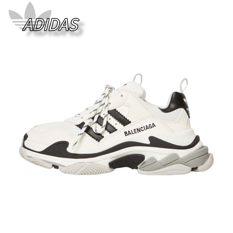Adidas x Balenciaga Triple S White Dad Shoes รองเท้าผ้าใบ แท้ 100%