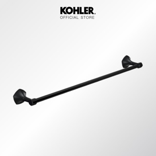 KOHLER Occasion 24" towel bar ราวแขวนผ้าเดี่ยว ยาว 24 นิ้ว รุ่นโอเคชัน สีดำด้าน K-EX27061T-BL