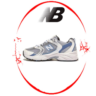 New Balance NB 530 ความรู้สึกผ่อนคลาย รายละเอียดประณีต รองเท้าวิ่งส้นเตี้ยที่ทนทานต่อการสึกหรอสำหรับบุรุษและสตรี