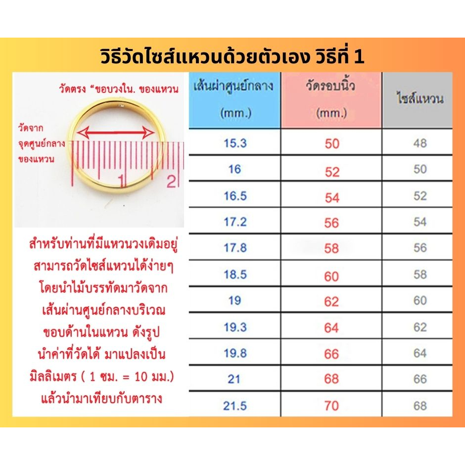แหวนทอง 0.6 กรัม ทองคำแท้ 96.5%💸 ผ่อน spaylater 0% ✅เลือกลายได้🪪ร้านทองขายเอง สินค้ามีใบรับประกัน รูปที่ 7