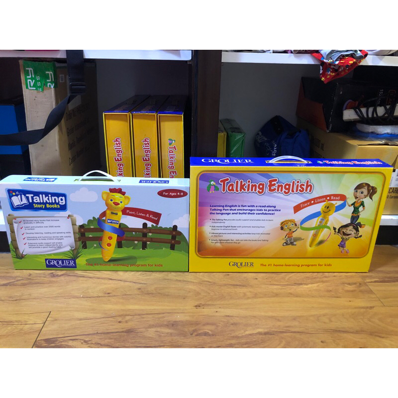 Talking English + Talking Story Book ปากกาพูดได้พร้อมหนังสือ สินค้าสภาพมือ 1