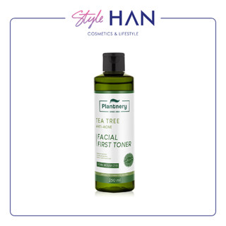 Plantnery Tea Tree First Toner 250ml โทนเนอร์ปรับสภาพผิว สูตรลดสิว ควบคุมความมัน