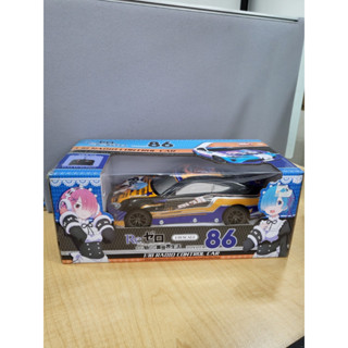 Toyota 86 RC car Re:Zero -Starting Life in Another World promo Black 1:18