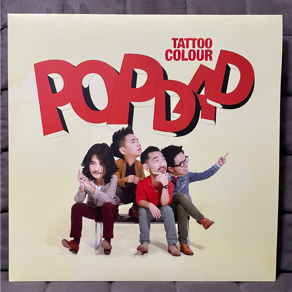 แผ่นเสียง Vinyl Tattoo Colour อัลบั้ม Popdad (สินค้าใหม่) พร้อมส่ง