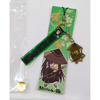 ของแท้ มือสองจากญี่ปุ่น ที่ห้อยโทรศัพท์ ที่ห้อยกระเป๋า นูระหลานจอมภูต คุโรตะโบ Nurarihyons Grandson Kurotabo Strap