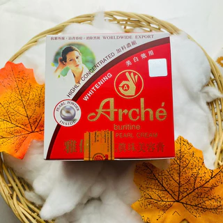 Arche pure pearl cream อาร์เช่ เพิร์ล ครีมบำรุงผิวหน้า บูริทิน แอ็คเน่ ดาร์ค สปอท snow lotus