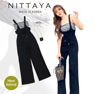 NITTAYA เซตเอี๊ยมขายาว+เกาะอก(*รบกวนเช็คสต๊อกก่อนกดสั่งซื้อ)