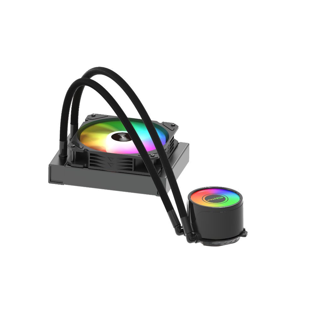 SUMTAX ชุดน้ำระบบปิด Tsunami SL-360 240 120 Unlimited Deep Space Lighting ARGB Multi-platform CPU Liquid Cooler รับประกั