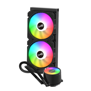 SUMTAX ชุดน้ำระบบปิด Tsunami SL 240 120 Unlimited Deep Space Lighting ARGB Multi-platform CPU Liquid Cooler รับประกั