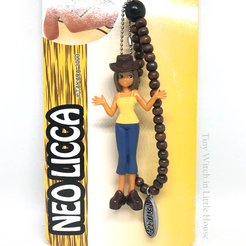 Licca Strap "Neo Licca Street Version Takara 2000 พวงกุญแจ ตุ๊กตาริกะ นีโอ ริกะ จากญี่ปุ่น