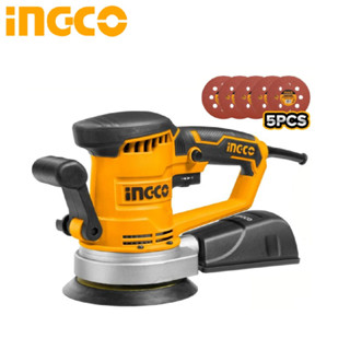 INGCO เครื่องขัดกระดาษทราย กลม 6 นิ้ว 450 วัตต์ รุ่น RS4508 ( Sander ) ขัดกระดาษทราย เครื่องขัด  B