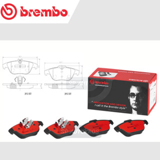 BREMBO ผ้าดิสเบรคหลัง BENZ C CLASS W204 08-12, E CLASS W212 09-15  P50 104