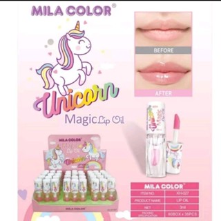 ⚫MILA COLOR MAGIC LIP OIL ⚫ลิปออยล์บำรุงริมฝีปาก