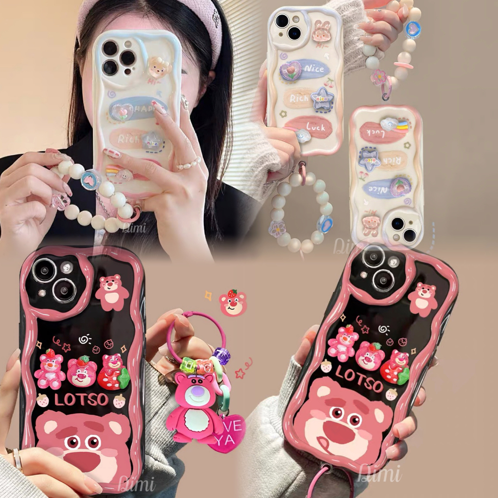 เคสการ์ตูนนูนขอบหยัก for iPhone 7 8 7plus 8plus XR 11 12 12Promax 13 13Promax 14 14Promax for iPhone15 Pro max 15Promax