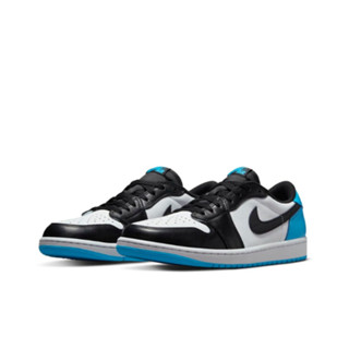 Nike Jordan Air Jordan 1 LowBlack and Dark Powder Blue CZ0790-104 ของแท้ 100% Sneakers