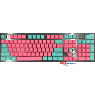 Keycap PBT/Doubleshot/ไฟลอด/106Keys ภาษาไทย