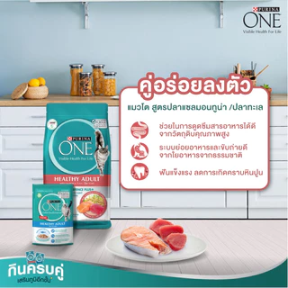 [ล็อตใหม่] Purina One เพียวริน่า วัน อาหารแมว ลูกแมว แมวโต ในบ้าน แซลมอน สูงวัย ทำหมัน Kitten / Indoor / Adult 2.7 kg