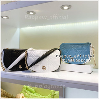 LYN กระเป๋าสะพายข้าง รุ่น CHENILLE CROSSBODY BAGS : LL23FBF100 แท้จากชอป พร้อมอุปกรณ์