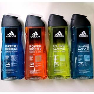 Adidas Shower Gel Body Hair Face 250 - 400 ml. อาดิดาส เจลอาบน้ำ