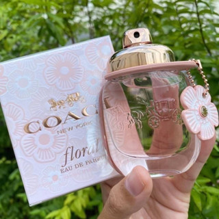 Coach New York Floral Eau De Parfum.30ml. (กล่องซีลของแท้💯)​