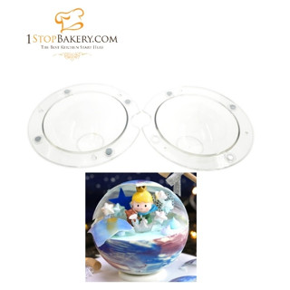 TTM Poly PC-33 Spherical Chocolate Mold 14 cm /พิมพ์ช็อคโกแลตทรงกลม