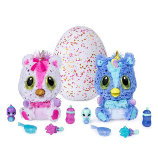 Hatchimals, HatchiBabies  Unikeets, Hatching Egg with Interactive Toy Pet Baby