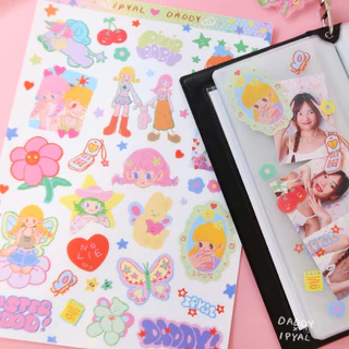 DADDY | IPYAL x Daddy Sticker A5 สติ๊กเกอร์ตกแต่ง ลาย Fairy สุดน่ารัก